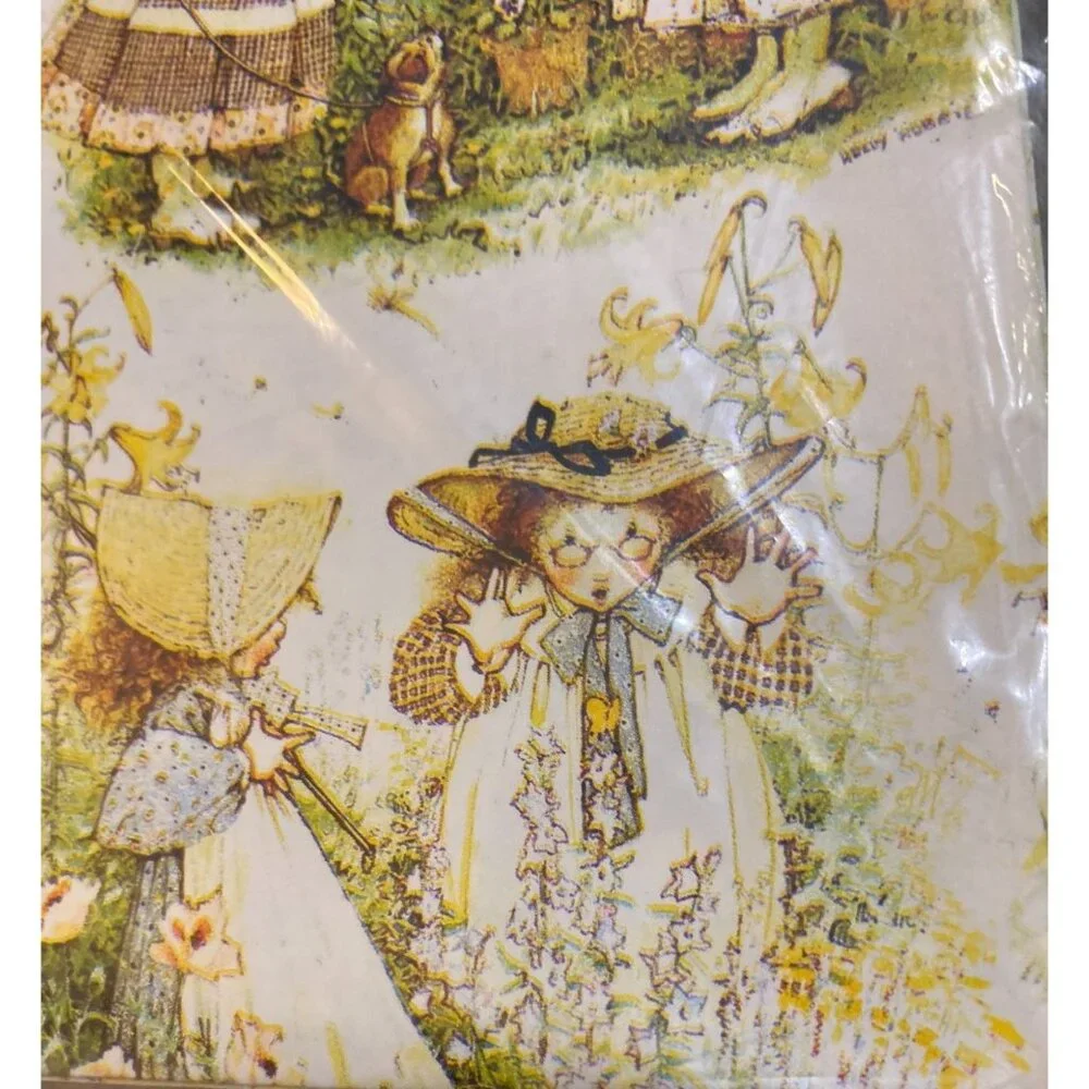 Vintage Americard American Greetings Gift Wrap for Girls NEW Frontier Girls Bonn
